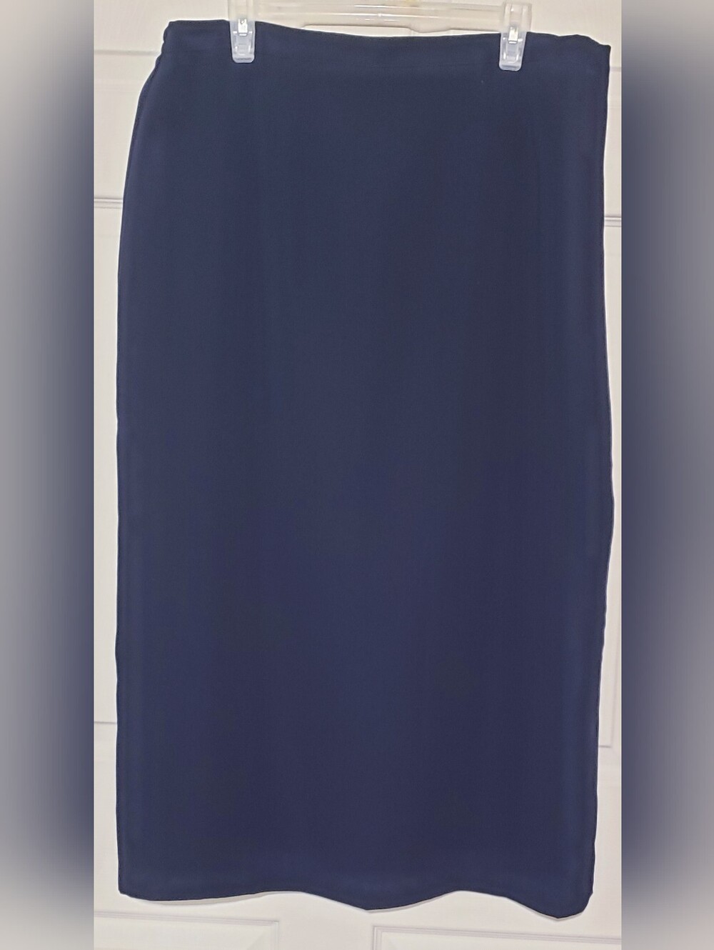 Laura Scott Maxi Skirt in Navy Blue